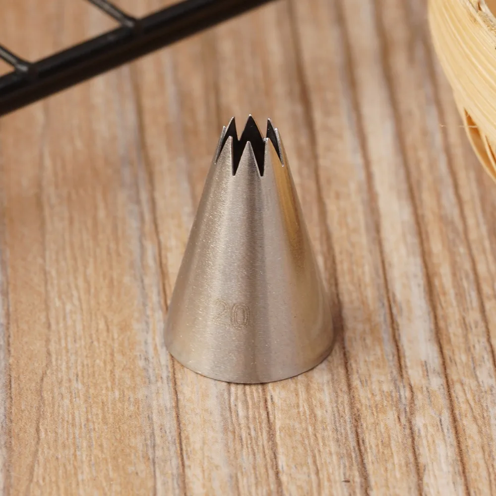 Насадка для глазировки #20 кондитерский наконечник украшения торта из