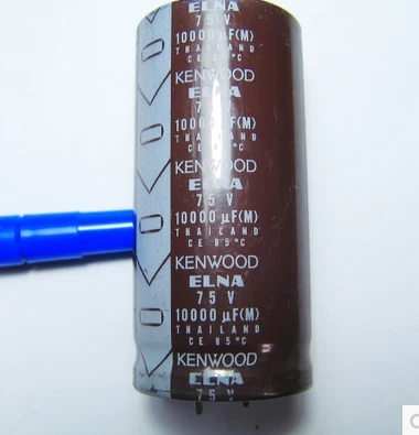

ELNA KENWOOD 75V10000UF video capacitor 30*63mm