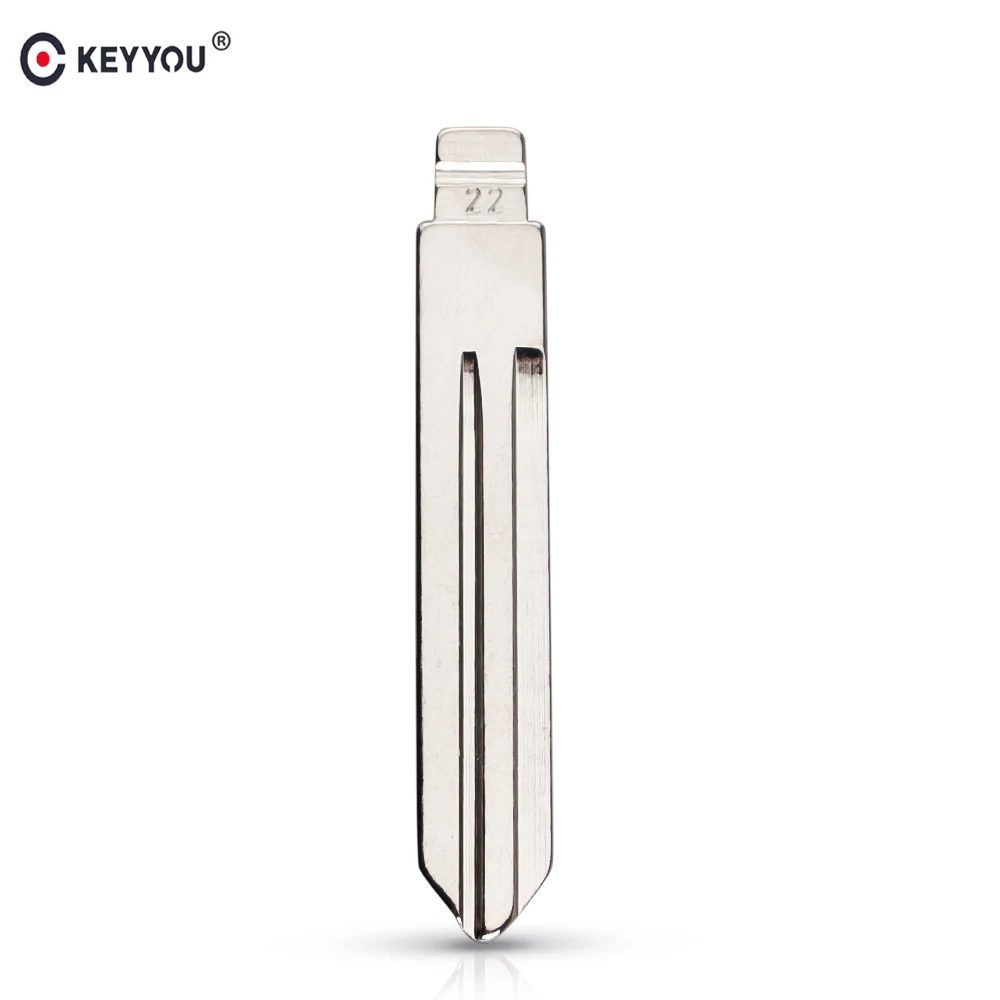 KEYYOU новый запасной металлический откидной пульт дистанционного управления для