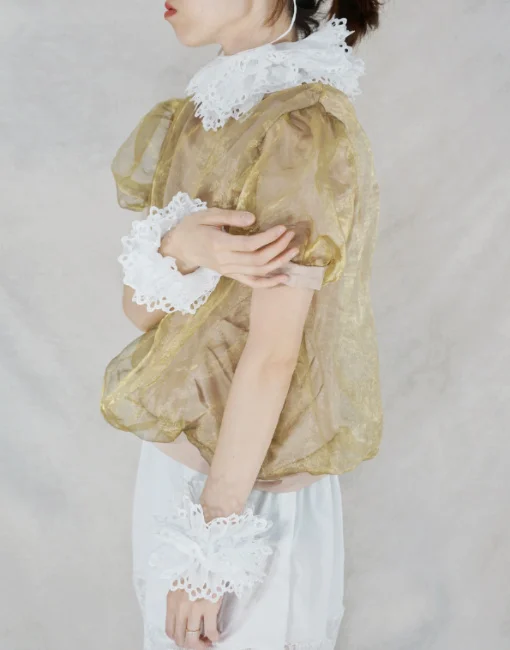 Винтажные романтические Волшебные плавающие рукава со шрамом галстук-бабочка с