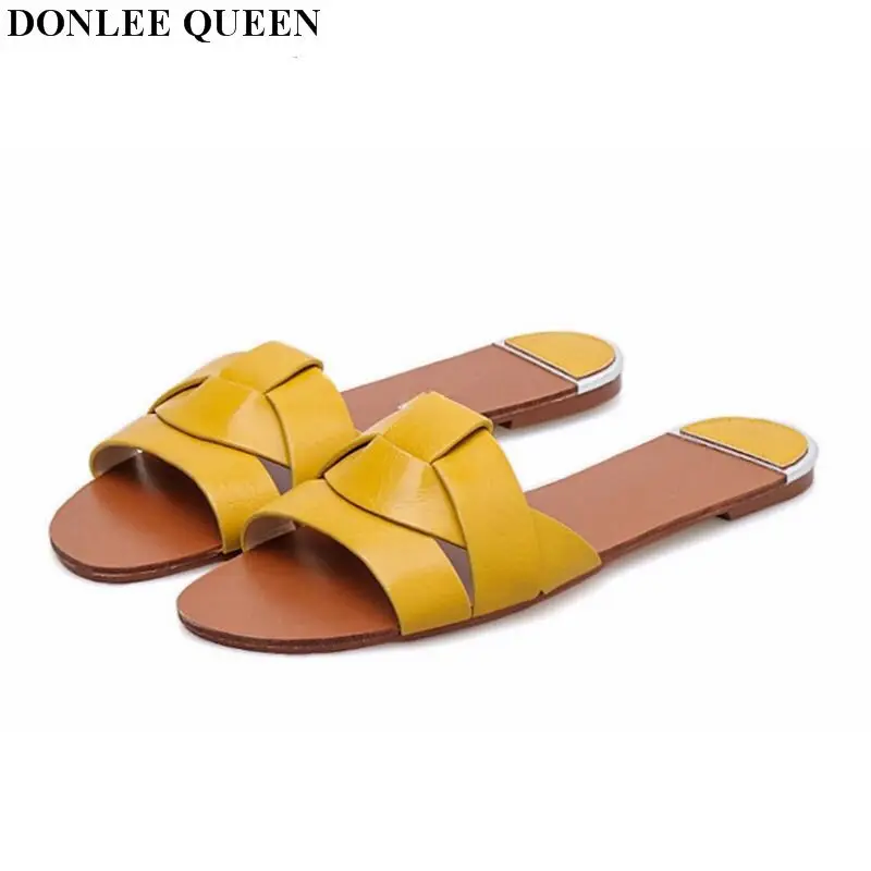 2019 Summer Women Slippers Flat Slip On Slides Outdoor Narrow Brand Flip Flops Causal Shoes Platform Sandals Beach Slipper | Обувь