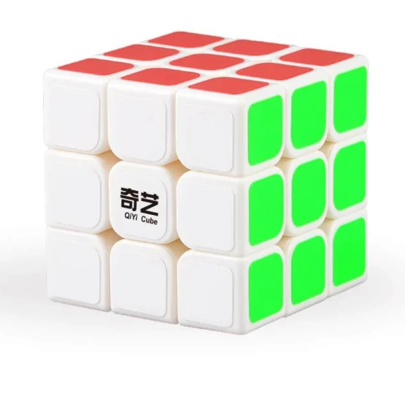 QIYI puzzle 3x3x3 Magic Sticker cube Speed Puzzle Cube funny toy Toy Educational Toys For Children | Игрушки и хобби