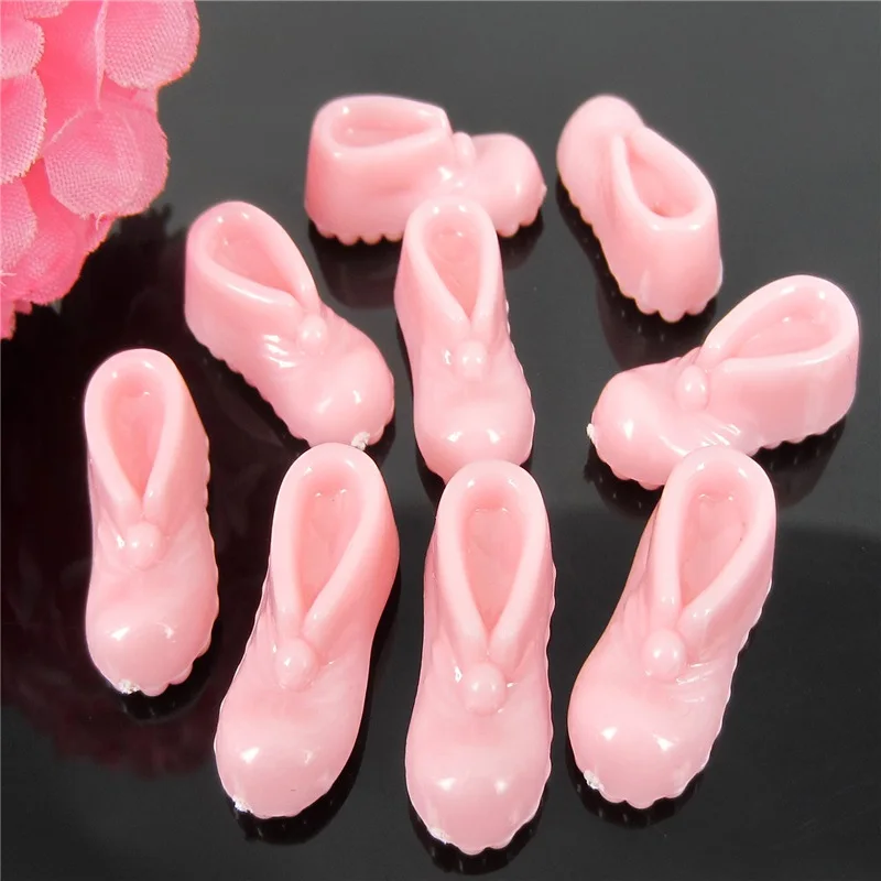 Миниатюрные пластиковые ботинки для детского праздника праздничные украшения