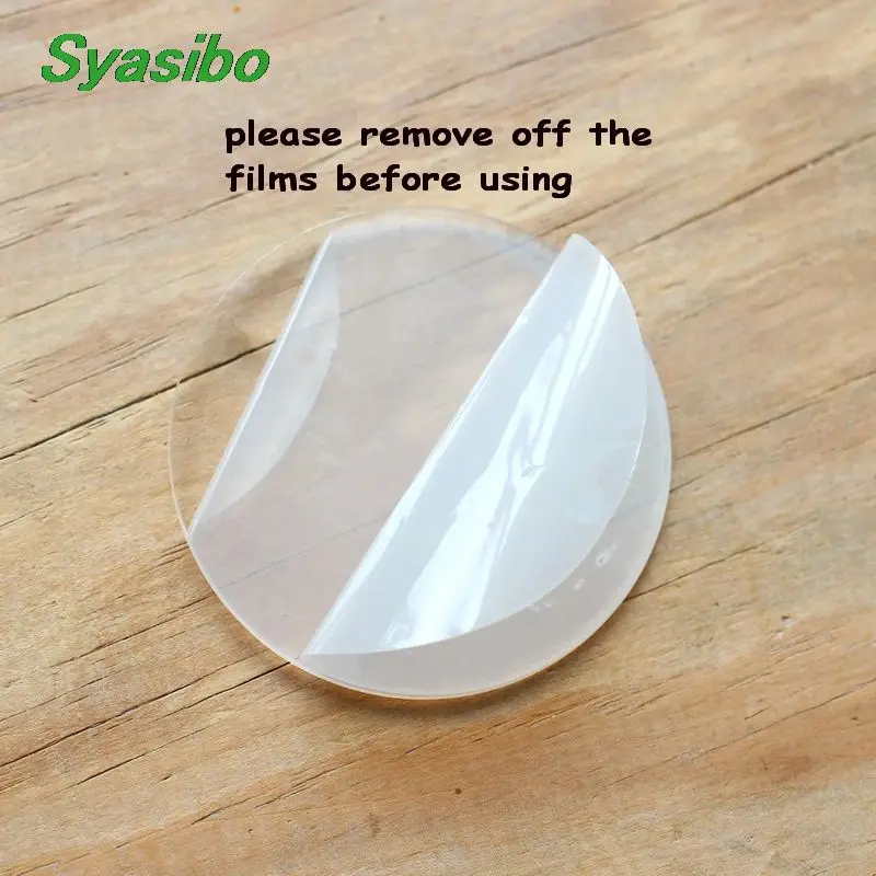 

16/20/25/30/38/50mm No hole Disc Blank Clear Acrylic Circle Pendants Wedding Disk Key Chain Laser Cut Eco-Friendly -AC1046