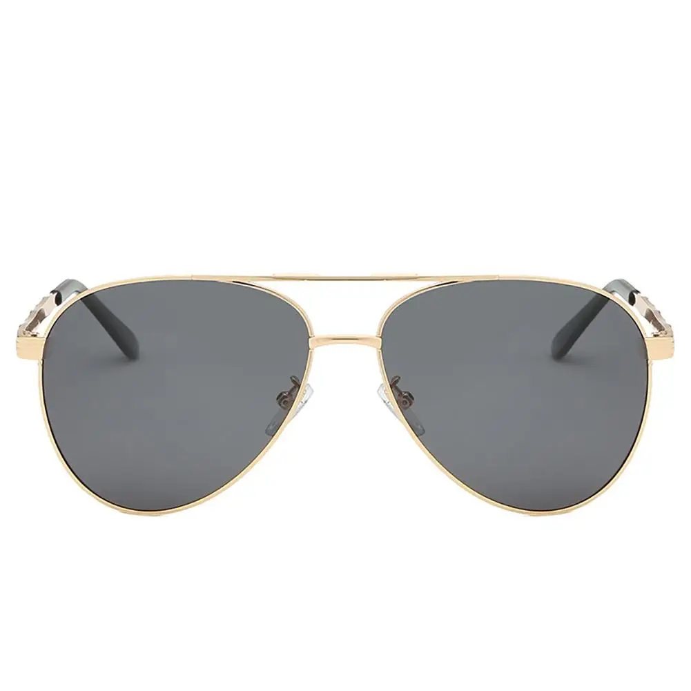 HobbyLane мужские модные поляризационные солнцезащитные очки с металлической