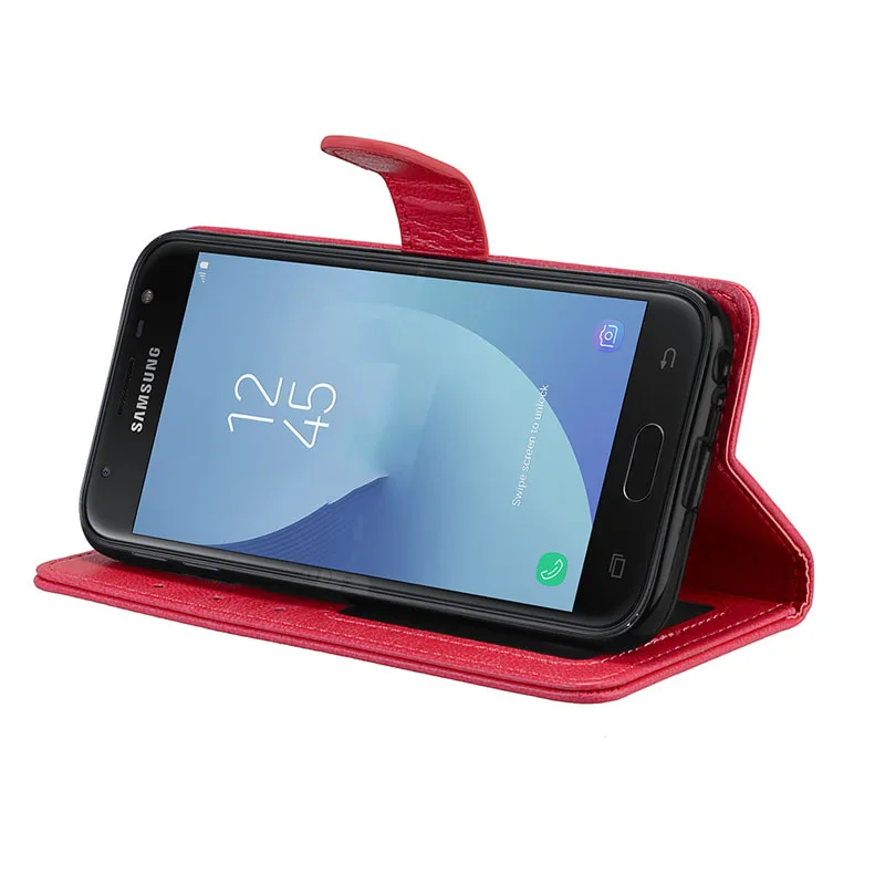 Для Samsung Galaxy J7 sm j730g/ds чехол j730 для J 7 Pro 2017 730 SM J730G/DS откидной Чехол бампер