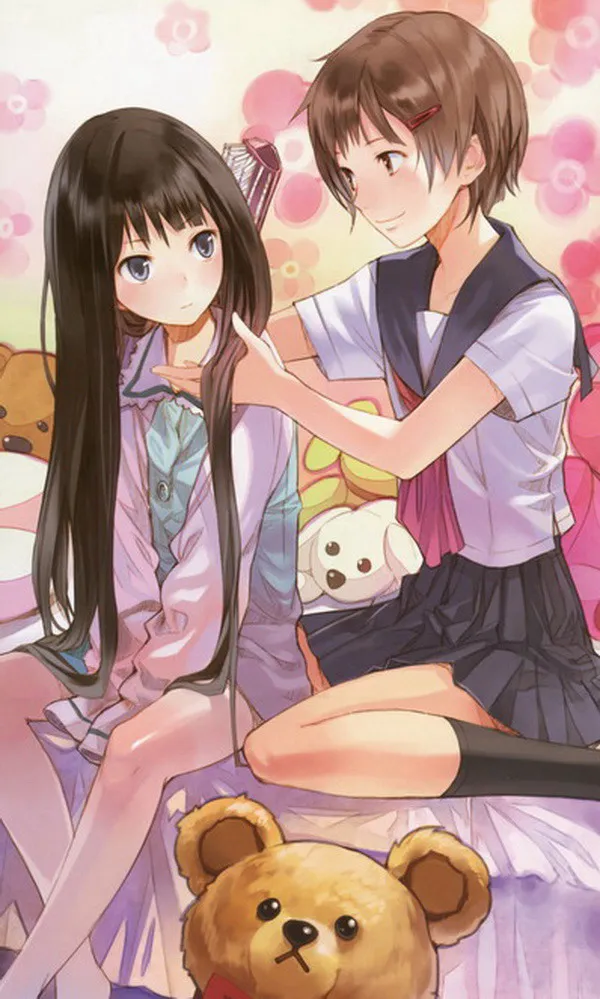 

Heaven's Memo Pad Anime Alice & Ayaka 120*200CM Single-layer Blanket #37489