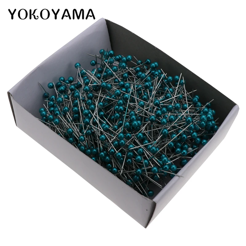 YOKOYAMA 1 упаковка круглые жемчужные головки искусственные цветы кройка и шитье