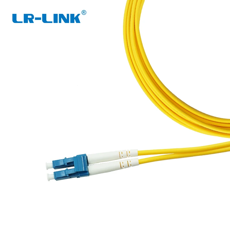 LR-LINK двойной LC к гигабитный 1Gb волоконно-оптический Джампер SM дуплексный