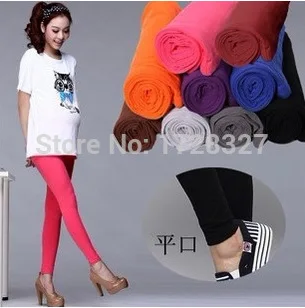 2017 модные эластичные тонкие леггинсы для беременных женщин и Длинные