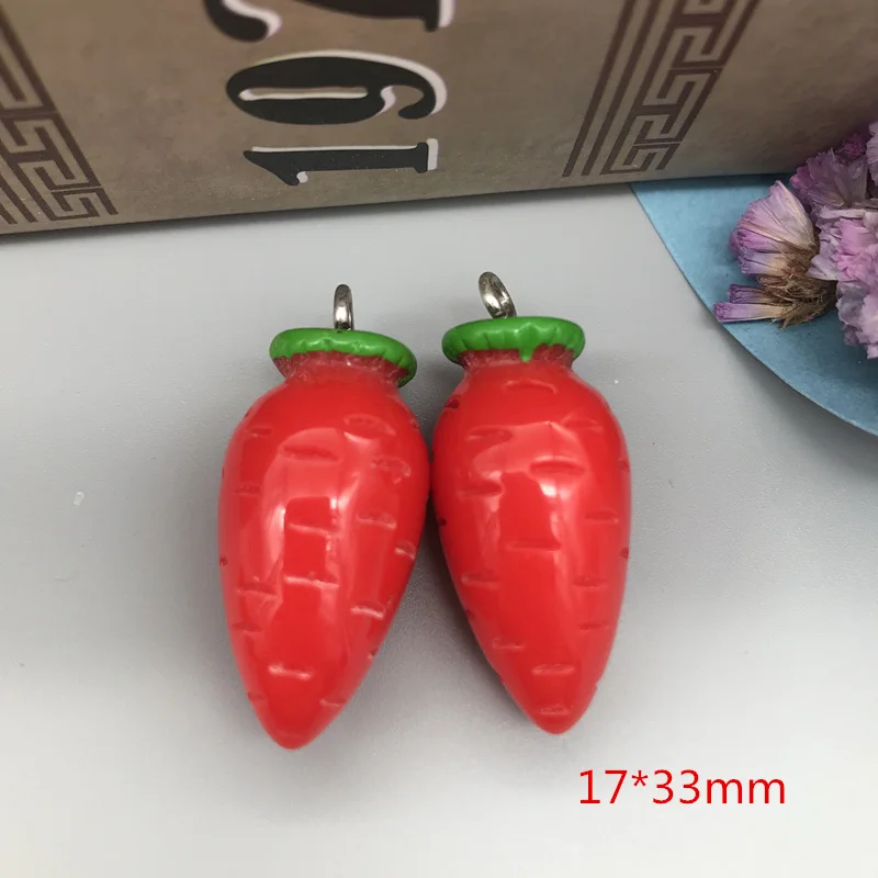 Набор 10 шт. 3D искусственная смола для брелока/украшения телефона DIY.17 * 33 мм | Дом и