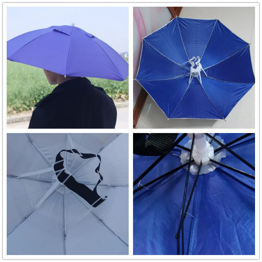 Creativefoldable Защита от солнца зонтик Рыбалка Пеший Туризм пляж Кемпинг Головные