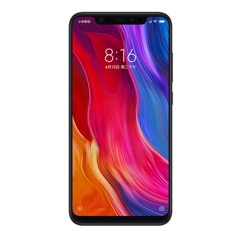 Глобальная ПЗУ Xiaomi Mi 8 6 ГБ 128 Восьмиядерный процессор Snapdragon 845 21 дюйма 1080P AMOLED