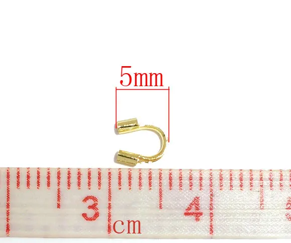 DoreenBeads протекторы для проволоки золотого цвета 20x5 мм | Украшения и аксессуары