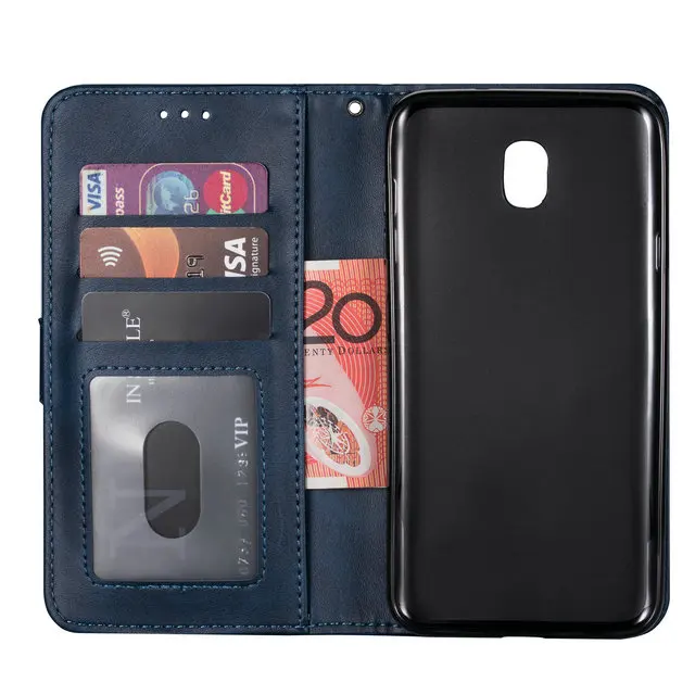 Застежка-молния флип чехол для Coque samsung J730 чехол Galaxy J5 J7 Чехол-кошелек для samsung Galaxy J3 чехол J330 J3Pro J720 J520
