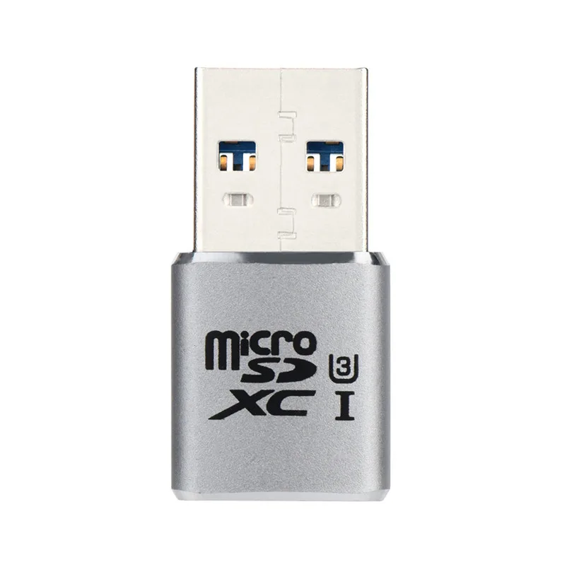 USB 3,0 мини-кард-ридер/MICRO SD/SDXC алюминиевый TF кард-ридер А7