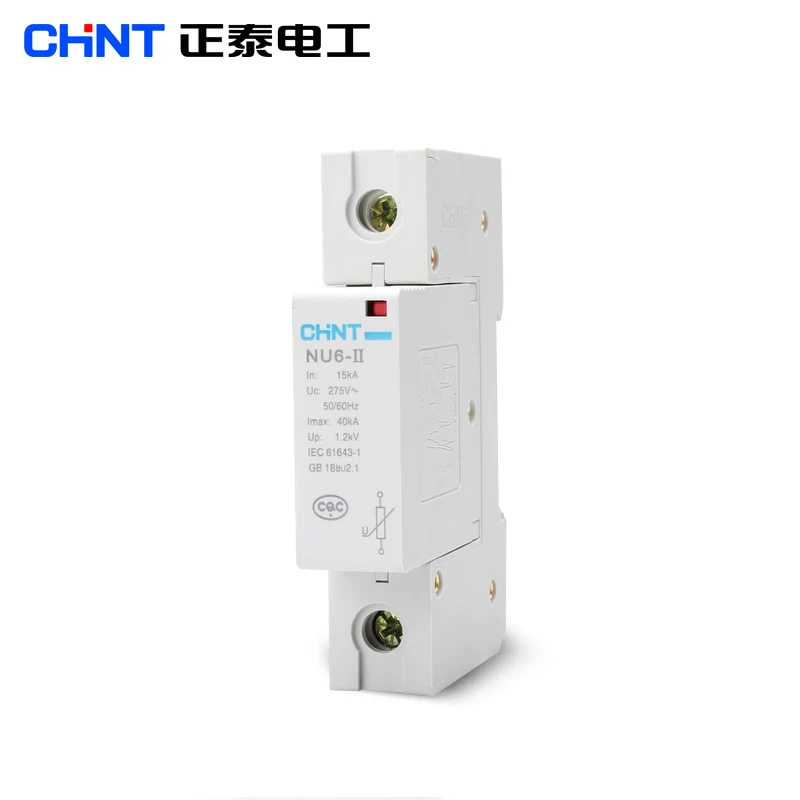 Устройство для защиты от перенапряжения CHNT 1P 2P 3P 4P 15kA 40KA 65KA 100KA 40/385 Ka устройство