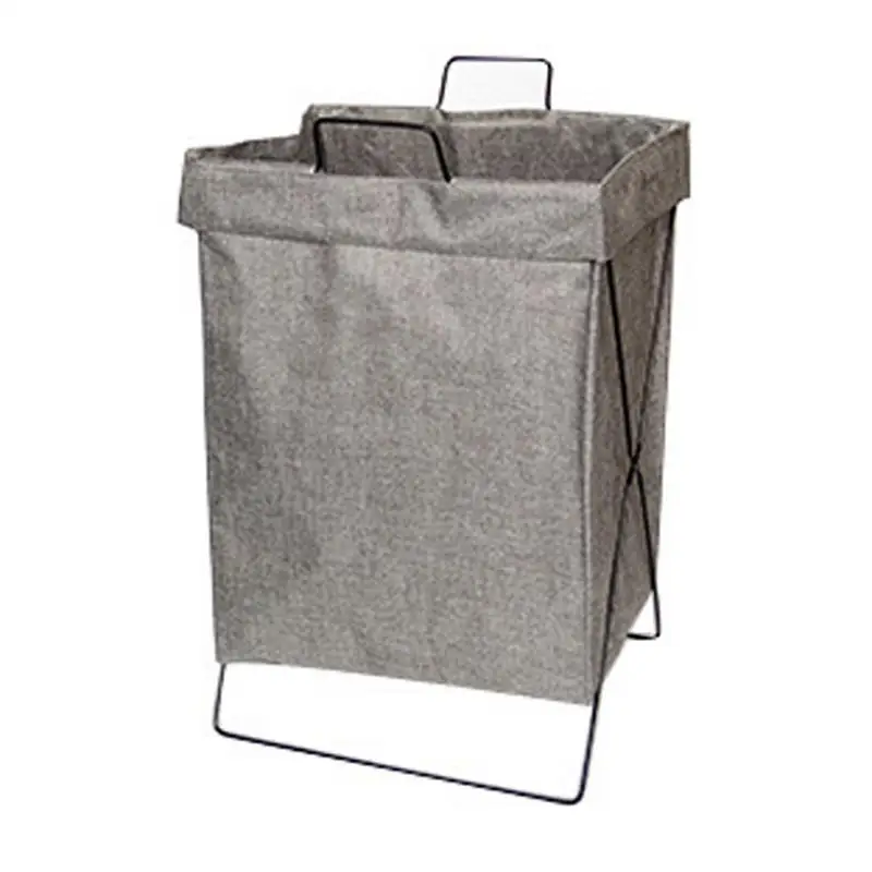 Light Grey Многофункциональный Органайзер бытовой эфирные тканевый складной Home корзина для белья большой Ванная комната одежда корзина для хранения игрушек - Цвет: Light Grey