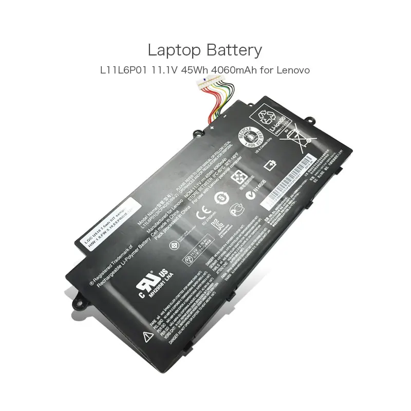 100% оригинальная тонкая батарея для ноутбука Lenovo IdeaPad U31 U510 L11M3P02 L11L6P01 3ICP40/11 1 2 Ultrabook