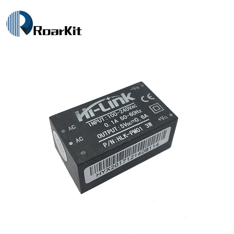 5 шт./лот Φ 3W 220V to 5V 3 V Интеллектуальный бытовой понижающий модуль источника