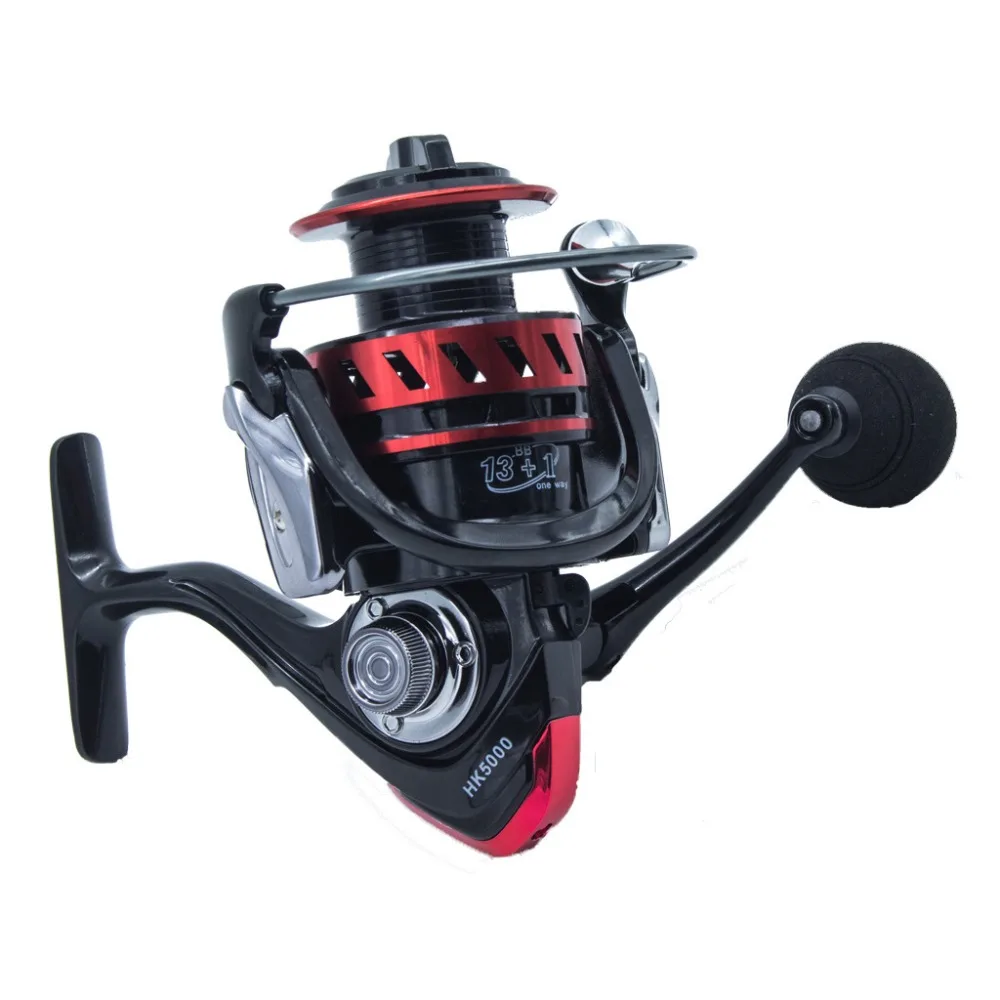 YUMOSHI хит продаж рыболовные принадлежности полностью Металлическая спиннинговая