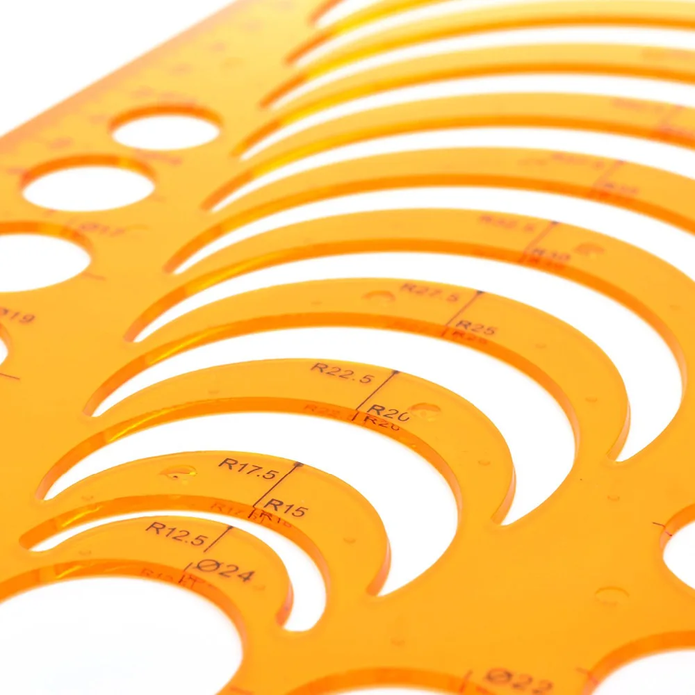 Шаблон с круглым радиусом для рисования шаблон арки трафарет|stencil template|stencil tstencil