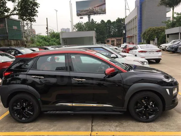 Подходит для Hyundai Kona 2018 2019 2020 Беговая доска из алюминиевого сплава с боковым шагом