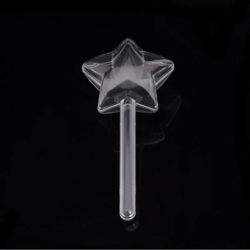 star clear Сердце любовь звезда Волшебная палочка палочки коробка конфет Cookie Шоколад упаковка подарочная коробка на день рождения Хэллоуин вечерние пользу - Цвет: star clear