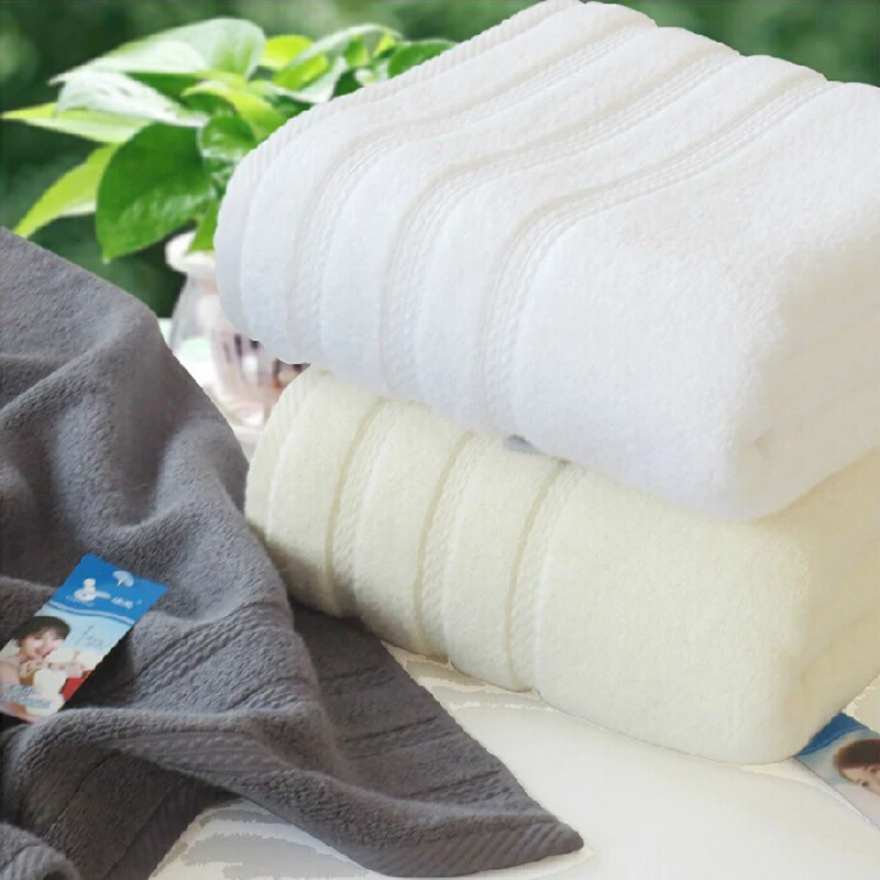 2018 Sale Serviette De Plage Vosges Jie Jade Pure Cotton Thickening Big Towel Adult Men And Women Water Wedding Bath 80 * 150 | Дом и сад