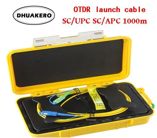 AB195A 500M-1000M-2000M OTDR мертвая зона Eliminator волоконно-оптический OTDR launch Cable Box SM 1310/1550nm