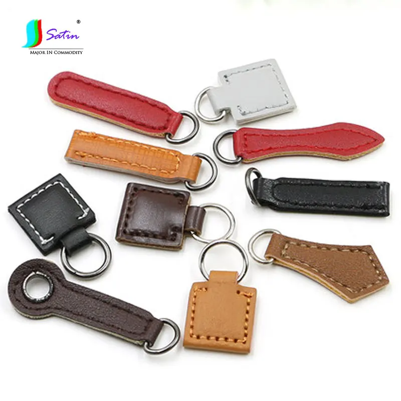 Сумка мужская кожаная на молнии с подвеской | Дом и сад