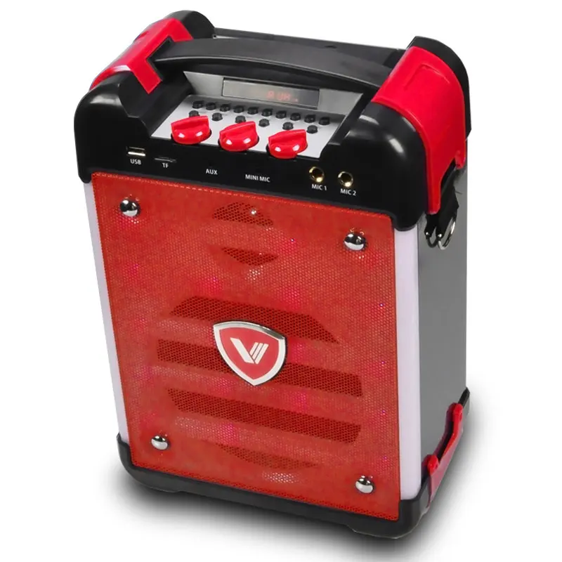 Портативная Hi Fi Колонка высокой мощности 30 Вт с Bluetooth сабвуфер встроенный