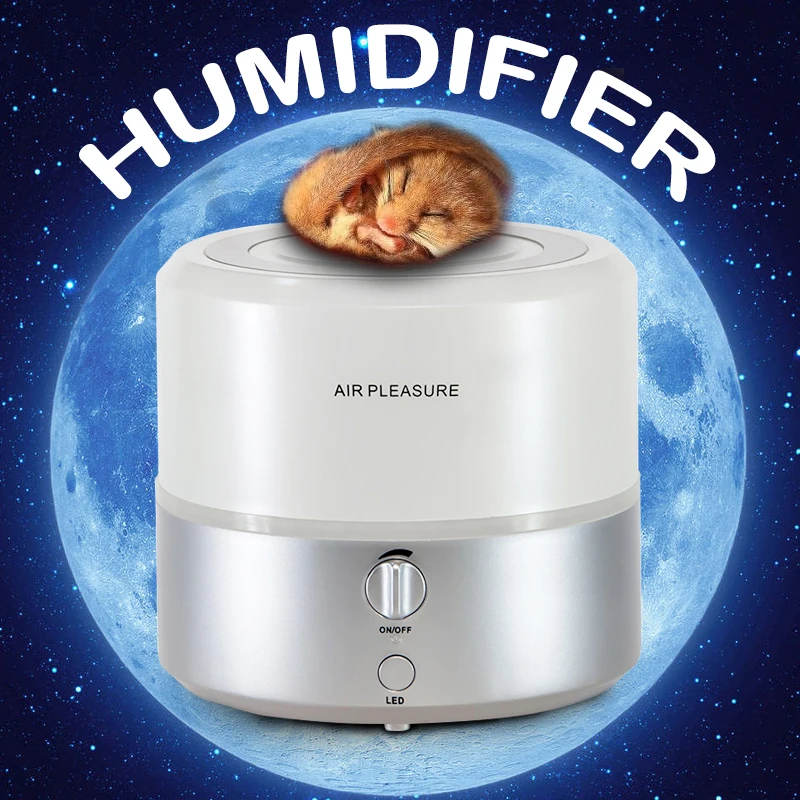 Мини Увлажнитель Воздуха Ароматерапия Диффузор СВЕТОДИОДНЫЙ Ночник