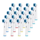 Сменные насадки, 20 шт., для Braun oral B D12,D16,D29,D20,D32,OC20,D10513, DB4510k 3744, 3709, 3757, D19, OC18, D811, D9525, D9511