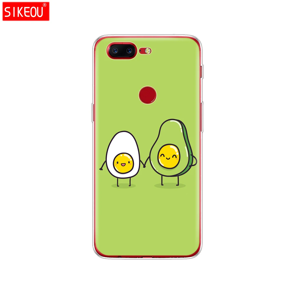 Силиконовый чехол для телефона Oneplus one plus 6 5T 5 3 A3000 A5000 Cute Avocado Food|Бамперы| |