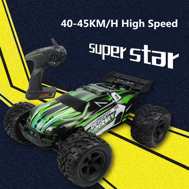 Bigfoot Монстр дрейф автомобиль 2 4G RC 45 км/ч высокоскоростной 1:12 с дистанционным