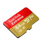 Карта памяти Sandisk micro sd EXTREME PLUS, TF-карта, карта памяти A2, 32 ГБ, 64 ГБ, 128 ГБ, 256 ГБ, U3 V30, 160 МБс.с, класс 10
