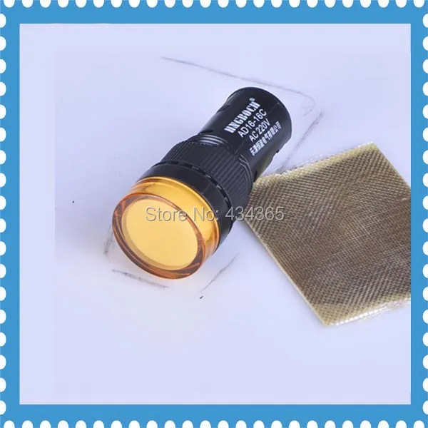 AC 24V 16mm Светодиодный индикатор сигнальный свет AD16-16C | Лампы и освещение