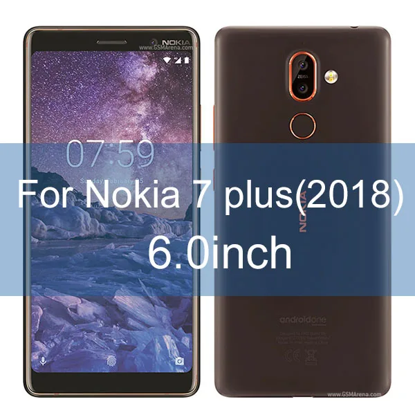 For Nokia 7 plus Для Nokia 3 5 6 7 8 Защитное стекло для экрана закаленное стекло для Nokia 5 8 6 7 plus стекло es для Nokia7 plus Nokia5 Nokia8 пленка - Цвет: For Nokia 7 plus