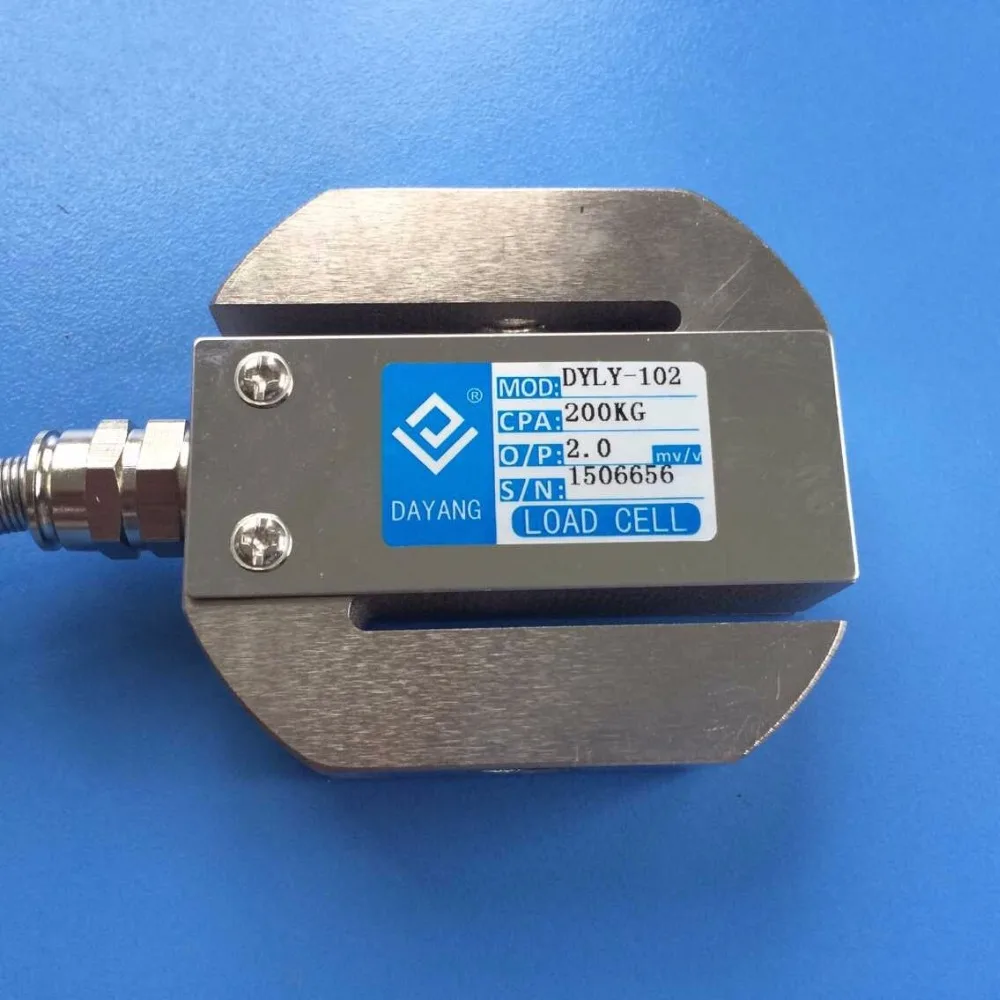 CALT DYLY-102 1000 кг 2т 3т 5 тонн круглый S Тип датчик силы луча тяга и сжатие тензодатчика весы тест вес