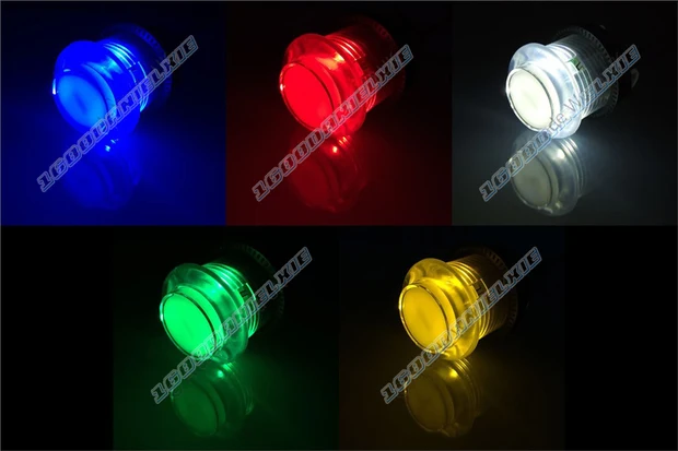 10 шт./лот новинка 30 мм светодиодная подсветка кнопки встроенный 5 В лампа с