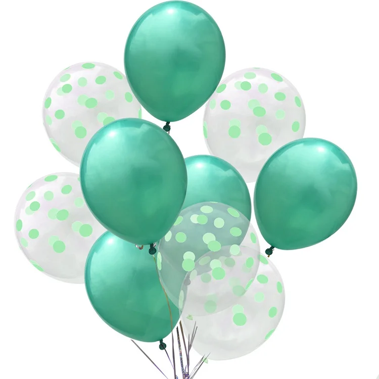 Balloon Set 1 Yoeriwoo 10 шт. латексные шары в горошек воздушные шарики в горошек с днем рождения украшения для вечеринки дети ребенок душ мальчик балоны Свадебные сувениры - Цвет: Balloon Set 1