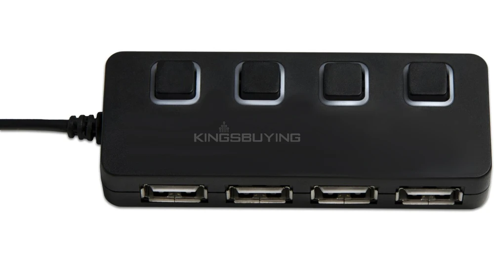 Stoga 4-Port USB 2.0 Hub with Individual Power Switches and LEDs (HB-UMLS) # 1701119 | Компьютеры и офис
