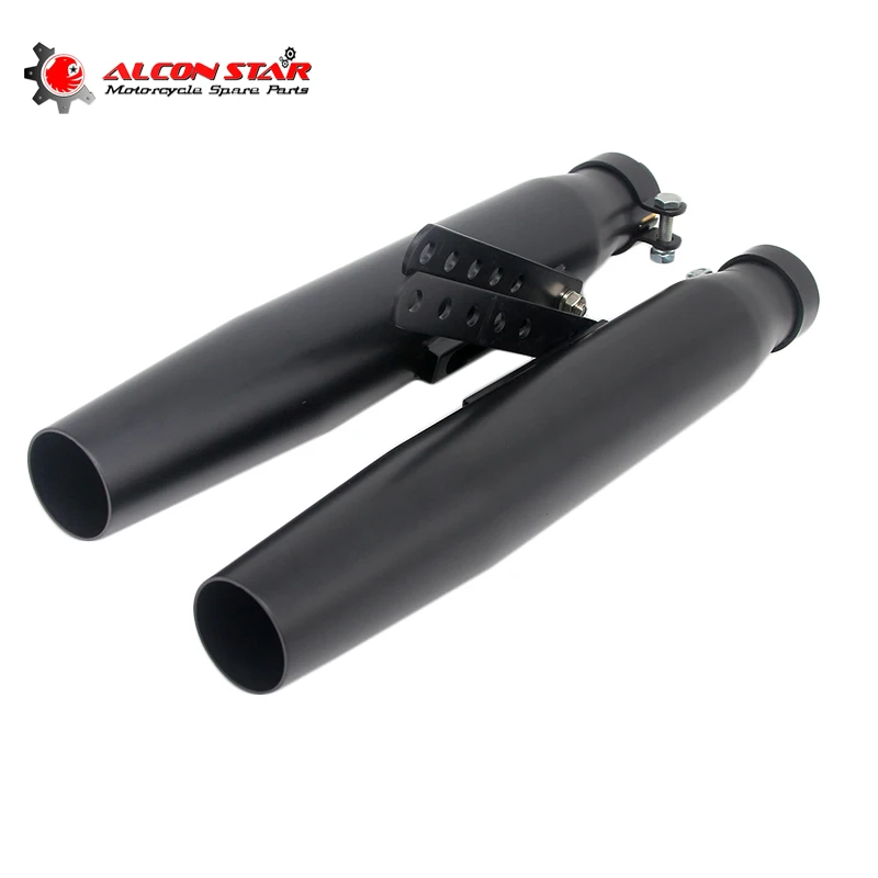 Alconstar мотоцикл глушитель старинный винтажный выхлопная труба без шнуровки для