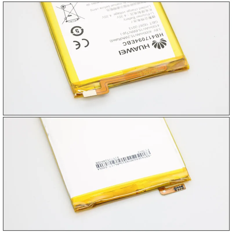 100% Оригинальная батарея Huawei HB417094EBC для ASCEND Mate 7 TL00 TL10 UL00 CL00 4100mAh Высококачественная