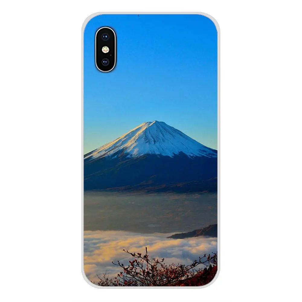 For Xiaomi Redmi Note 6A MI8 Pro S2 A2 Lite Se MIx 1 Max 2 3 Oneplus 6T Covers Landscape Scenery Mountain Mount Fuji Japan | Мобильные