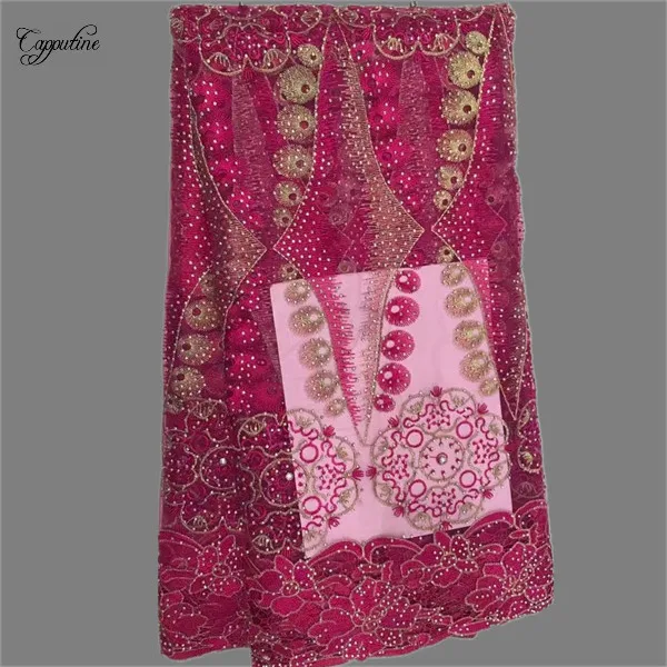 Отлично Французский чистая кружевной ткани вышивка Африки сетки кружева ткань