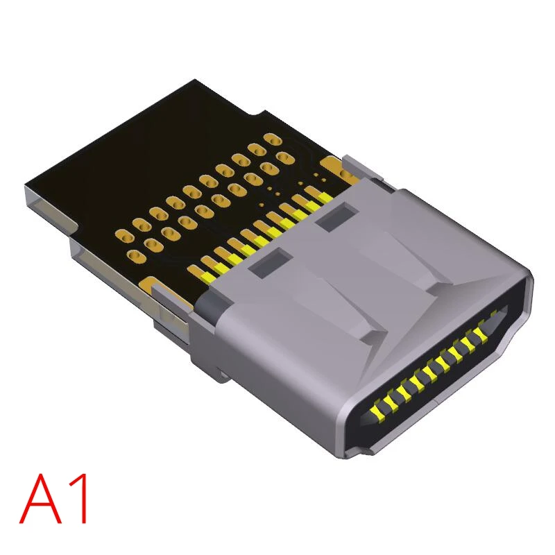 HDMI 2 0 к Мужской Стандартный нормальная Мужская FFC FPV плоский ленточный кабель из