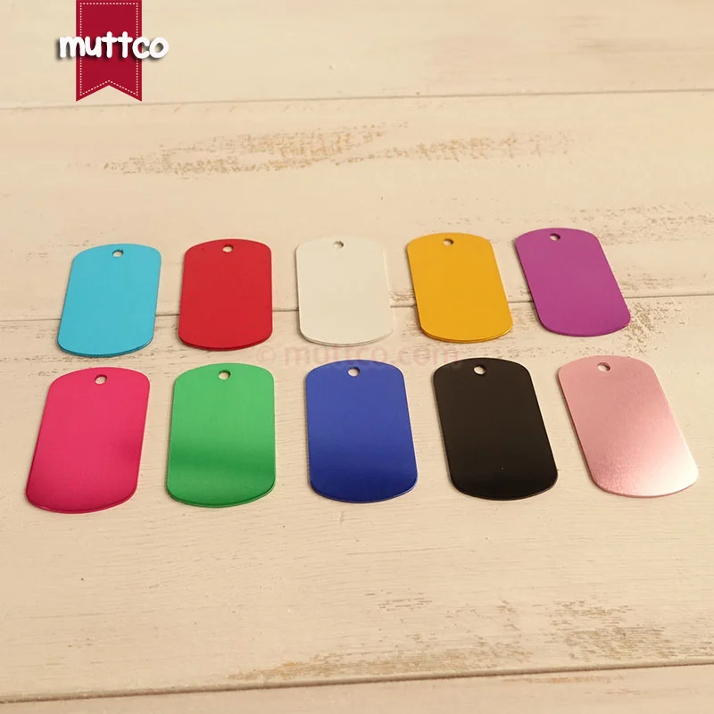 10 шт./лот бирка с именем собаки кошки лазерной гравировкой пустые металлические