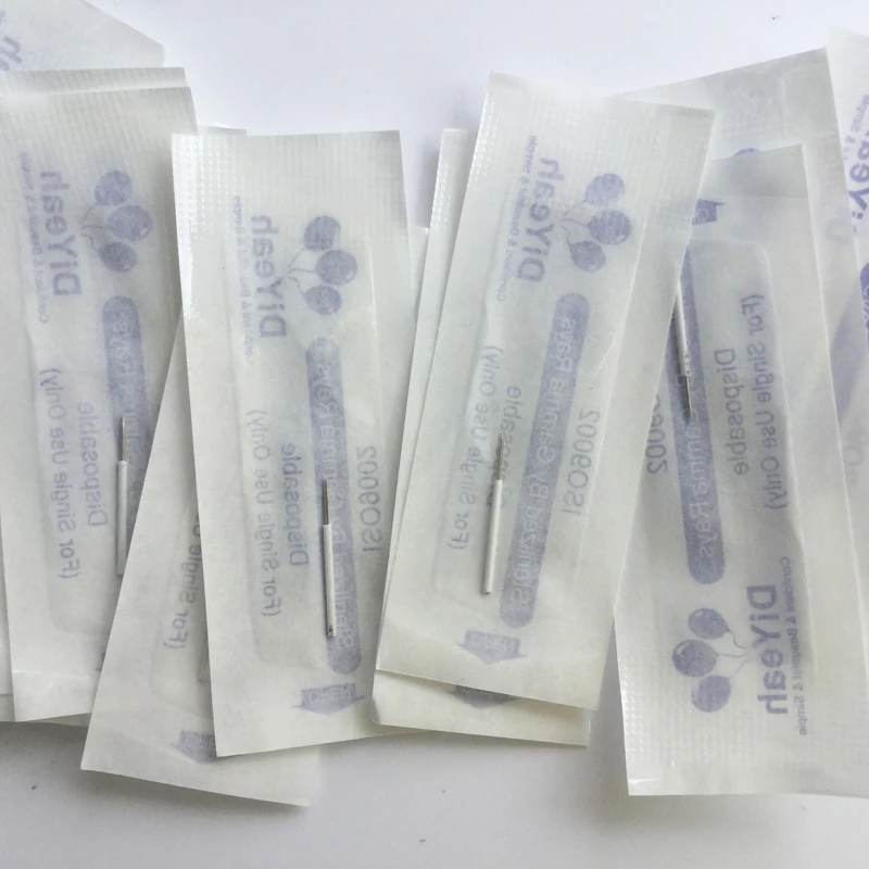 20 шт. 3 круглых иглы для ручной ручки полуперманентный макияж ручная ручка тумана